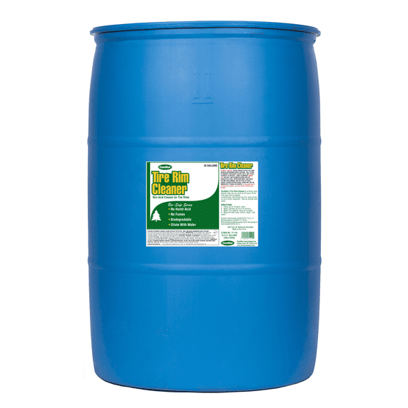 ComStar Tire Rim Cleaner, Heavy-Duty Non-Acid Based Tire & Rim Cleaner Which Penetrates & Breaks Up The Dirt, Soap, Scum, Oil, & Carbon Deposits, Made in USA, 55 Gallon (71-110)