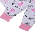 thumbnail image 2 of Newborn Infant Baby Girls Outfit Clothes Romper Jumpsuit Pants Set, 2 of 6