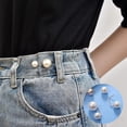 thumbnail image 2 of 12 piezas doble perla de imitación broche collar clip bufanda clip doble cabeza perla cardigan broche cuello broche suéter ropa suéter chal clip sombrero bolsa decoración de perlas artificiales, 2 of 7