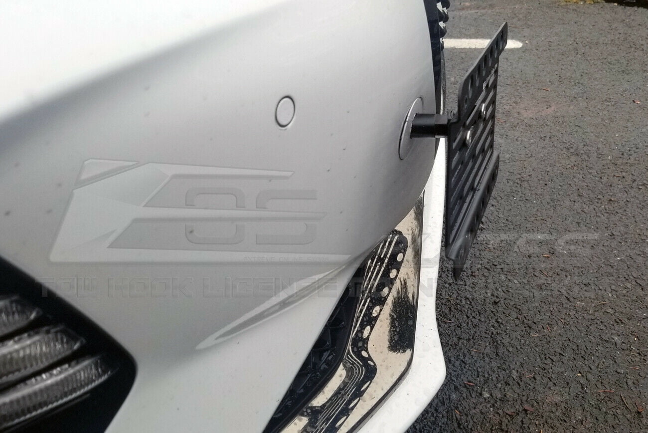 EOS For 18-Up Hyundai Genesis G80 Sport Full Sized Front Tow Hook License Plate