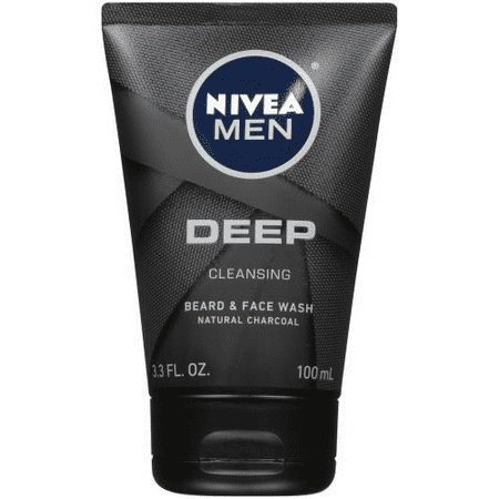 - Nivea Men Deep Cleansing Beard & Face Wash - 3.3 Fl Oz