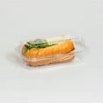 thumbnail image 2 of 8 Inch Tamper Evident Plastic Hoagie Container 150 CT, 2 of 3