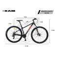 thumbnail image 4 of Bicicleta Montaña RAM Limited R29 M9 21 Velocidades Mtb RAM 574923002, 4 of 11