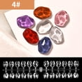 thumbnail image 5 of Happydeer 24Pcs/Set Nail Display Tip Various Shapes High Transparent Lightweight Nail Art Tips Display Practice Sticks for Manicure, 5 of 13