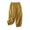Yellow, variant on QATAINLAV Linen Capris for Women Summer Casual Lace Patchwork Harem Pants Drawstring Loose Capri Beach Pants Basic Color Cropped Trousers with Pockets Oferta Flash Para Hoy Gray M