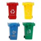 thumbnail image 1 of 4pcs Garba Sorting Games Trash Can Toy Y Educat Plaything, 1 of 2