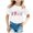 0-White2681, variant on Tiijoy Girls Cute Cartoon Short Sleeve T-Shirt Kids Casual Crew Neck T Shirt, Sizes 2-14