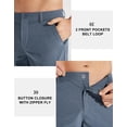 thumbnail image 3 of Pantalones de golf Libin para hombre 32, resistentes al agua, azules, 36 de ancho x 32 de largo, 3 of 7