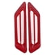thumbnail image 1 of Pegatina decorativa para ventilación de coche, embellecedor de ventilación de simulación de capó automotriz, ventilación decorativa, 2 uds., 1 of 4