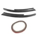 thumbnail image 1 of Par de cubiertas protectoras para faros delanteros izquierdo y derecho, de repuesto para Commodore HSV, estilo fibra de carbono., 1 of 14