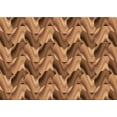 thumbnail image 1 of Ahgly Company Indoor Rectangle Patterned Saddle Brown Area Rugs, 2' x 3', 1 of 6
