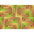 thumbnail image 1 of Ahgly Company Machine Washable Indoor Rectangle Transitional Mahogany Brown Area Rugs, 7' x 10', 1 of 7