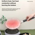 thumbnail image 4 of 13cm Universal Induction Cooktop Heat Diffuser Plate - Stainless Steel & Glass Ceramic, Detachable Handle, Efficient Heat Conduction for Ceramic/Glass Kitchenware, Easy to Clean & Store, Durable, 4 of 6
