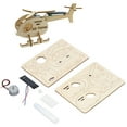 thumbnail image 1 of LAFGUR Wood STEM Model Airplane,Wooden STEM Model Airplane 3D Puzzles DIY Wood Craft Assembly Project Kit Kids Gift Toys,DIY Wood Craft Assembly Project Kit, 1 of 8