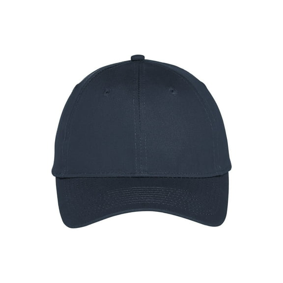 Port & Company C914 Six-Panel Unstructured Twill Cap - True Navy