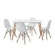 thumbnail image 5 of Comedor 4 Sillas con Mesa Cuadrada Blanco, 5 of 6