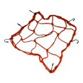 thumbnail image 4 of LOVIVER Mesh for Motorcycle 31cmx31cm Helmet Net for Bicycles Motorcycles Bikes red, 4 of 8