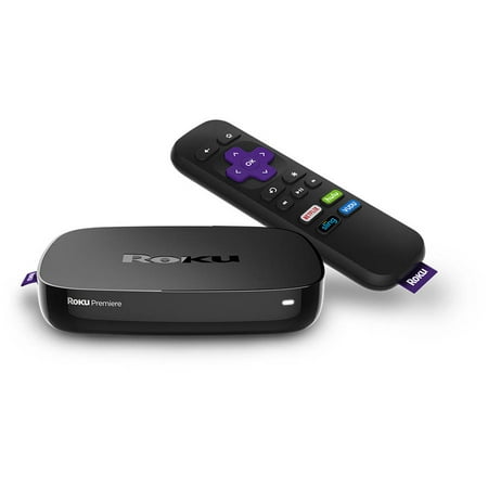 Roku Premiere HD/4K/HDR Streaming Media Player, Simple Remote