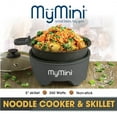 MyMini 5inch Noodle Cooker & Skillet Electric Hot Pot, Blackberry (3.7