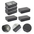 thumbnail image 1 of unbranded 6Ud Caja Metálica Para Guardar Y Accesorios Con Tapa Clara Negro, 1 of 8