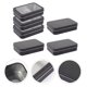 thumbnail image 1 of unbranded 6Ud Caja Metálica Para Guardar Y Accesorios Con Tapa Clara Negro, 1 of 8