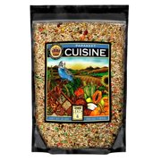 LEACH GRAIN & MILLING CO. Parakeet Cuisine Bird Food, 4 lb Bag Premium Parakeet Seed Mix with Grains, Millet, and Nutrients, Healthy Daily Diet for Parakeets, Budgies, Small Parrots & Pet Birds