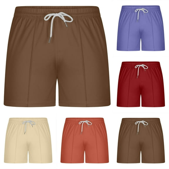 ZZwxWA Mens Athletic Shorts Prime Plus Size Shorts Printed Quick-Dry Sports Elastic Trousers Cozy Style Male Pants Casual Summer Short Pants Holiday Beach Fashion Pockets Clothing