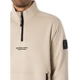thumbnail image 4 of Marshall Artist Siren 1/4 Sweatshirt, Beige, 4 of 5