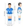 thumbnail image 3 of AOOOWER Football Machine Part Table Foosball Player Table Soccers Player Table Football Man Mini Football Foosball Desktops Doll, 3 of 12