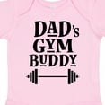 thumbnail image 4 of Inktastic Dad's Gym Buddy Childs Workout Boys or Girls Baby Bodysuit, 4 of 5