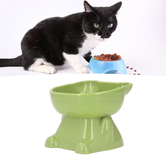 Cuenco Elevado Para Mascotas, Evita Que Se Vuelque, Cuenco Elevado Inodoro Para Gatos Para Comida