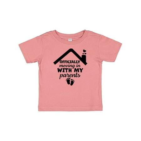

Inktastic NICU Graduate Officially Moving in with My Parents Gift Baby Boy or Baby Girl T-Shirt