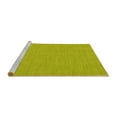 thumbnail image 2 of Ahgly Company Machine Washable Indoor Rectangle Abstract Yellow Contemporary Area Rugs, 7' x 9', 2 of 4