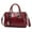Red, variant on Titaking Women's Crossbody Handbags Shoulder Bag Zipper for Women PU Leather Brown