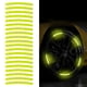 thumbnail image 5 of 20 pegatinas reflectantes para ruedas de coche, cinta adhesiva universal para motocicletas. 20 piezas verde, 5 of 9