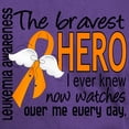 thumbnail image 3 of CafePress - Bravest Hero I Knew Leukemia Light T Shirt - Men's Classic Graphic Cotton T-Shirt, 3 of 4