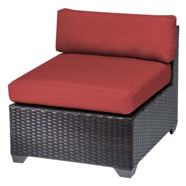 TKC Belle Outdoor Wicker Chair in Terracotta