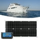thumbnail image 5 of Panel Solar Monocristalino, Cargador Solar Dual USB Para Coche De 12 V/5 V, 25 W, 18 V Con 4 Ventosas Para Coches, Camiones, Caravanas, Barcos, Motocicletas, 5 of 7