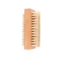 thumbnail image 4 of Cepillo de madera para limpiar las uñas con cerdas naturales de cerdo, cepillo de doble cara para frotar las uñas de las manos y los pies (madera de haya), 4 of 8