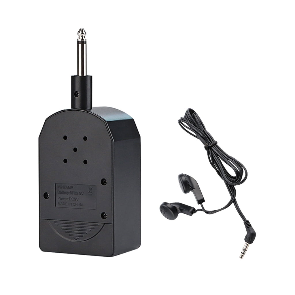 Pocket Amplifier With Big Speaker Light weight Guitar Headphone Amp Enduring