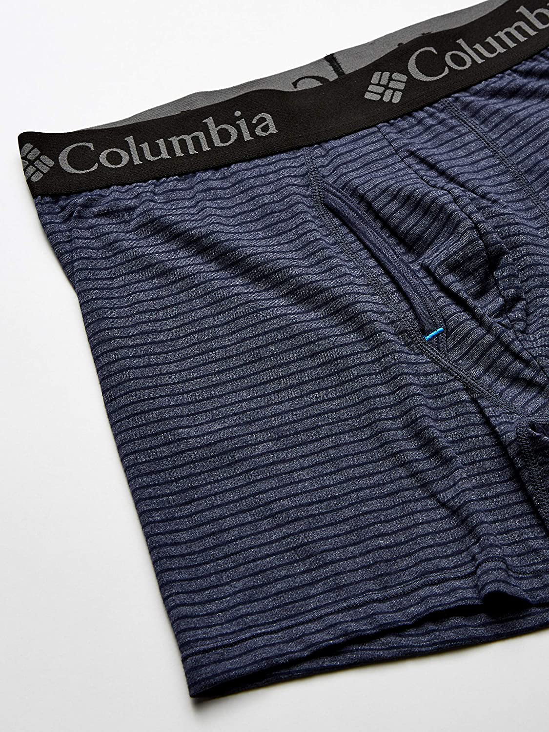 Columbia Men's Performance Cotton Stretch Boxer Brief-3 Pack Large Blue 