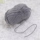 thumbnail image 3 of Hilo de algodón de leche de 50 g, grueso, tejido a mano, para tejer a ganchillo, cálido, para suéteres, sombreros, bufandas y manualidades (gris oscuro)., 3 of 7