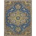 thumbnail image 1 of Amer Rug BOH67696 7 ft. 6 in. x 9 ft. 6 in. Boho 6 Hand-Tufted Area Rug - Pastel Blue, 1 of 1