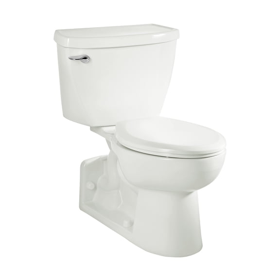 American Standard Yorkville 1.6 gpf Right Height Elongated Pressure Assisted Toilet in White