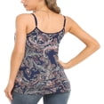 thumbnail image 4 of CHUANK Tank Tops with Built in Bra for Women Adjustable Spaghetti Strap Cami Sleeveless Summer Tops, 4 of 6