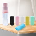 thumbnail image 6 of Homerr Silicone Bottle Cover 5Pcs Bottle Cover Reusable Stretchable Silicone Bottle Protector Leak-proof Bottle Holder for Travel Essentials Leak-proof Toiletry Cover, 6 of 9