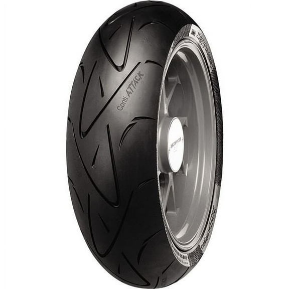 Continental ContiSport Attack Hypersport Radial Rear Motorcycle Tire 190/55ZR-17 (75W)
