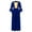 Royal Blue, variant on TiaoBug Kids Girls Medieval Renaissance Princess Costume Flared Sleeve Retro Dress Halloween Cosplay Fancy Dress Up Royal Blue 6
