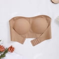 thumbnail image 5 of Afdoent Bras for Women Strapless Bra for Seamless Push Up Neckline Comfortable T Shirt Bra with Silicone Band, 5 of 6
