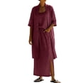 thumbnail image 3 of TaTaai Women's 3-Piece Linen Blend Set with Cardigan, Camisole Top, and Midi Skirt for Casual Layered Look Gift, 3 of 9